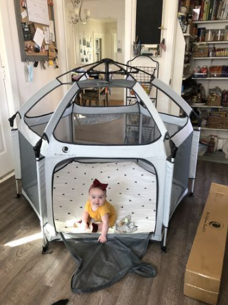 Corral Versátil y Portátil para Bebés