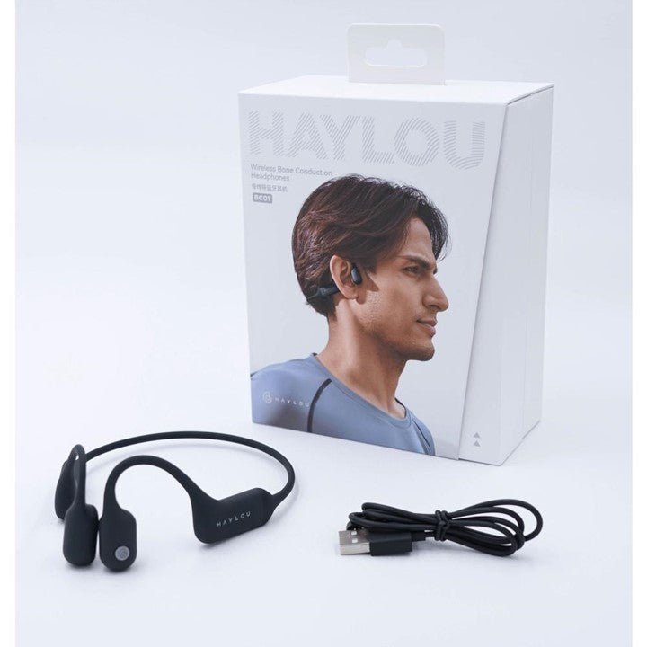 AUDÍFONOS DE CONDUCCIÓN ÓSEA HAYLOU BC01 - Mi tienda