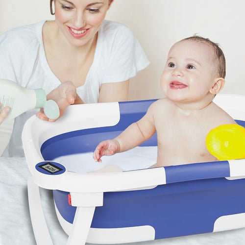 BAÑERA PLEGABLE INTELIGENTE CON COJÍN - BEBÉ - Mi tienda
