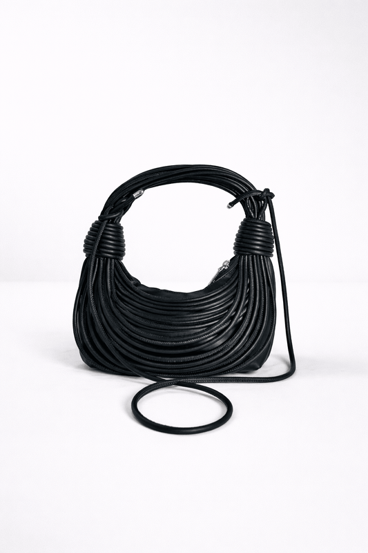 BOLSO BANDOLERA METALLIC HALF MOON - DAMA - Mi tienda