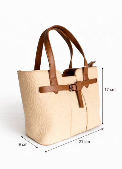 BOLSO DAMA ESTRUCTURADO DOBLE ASA - Mi tienda