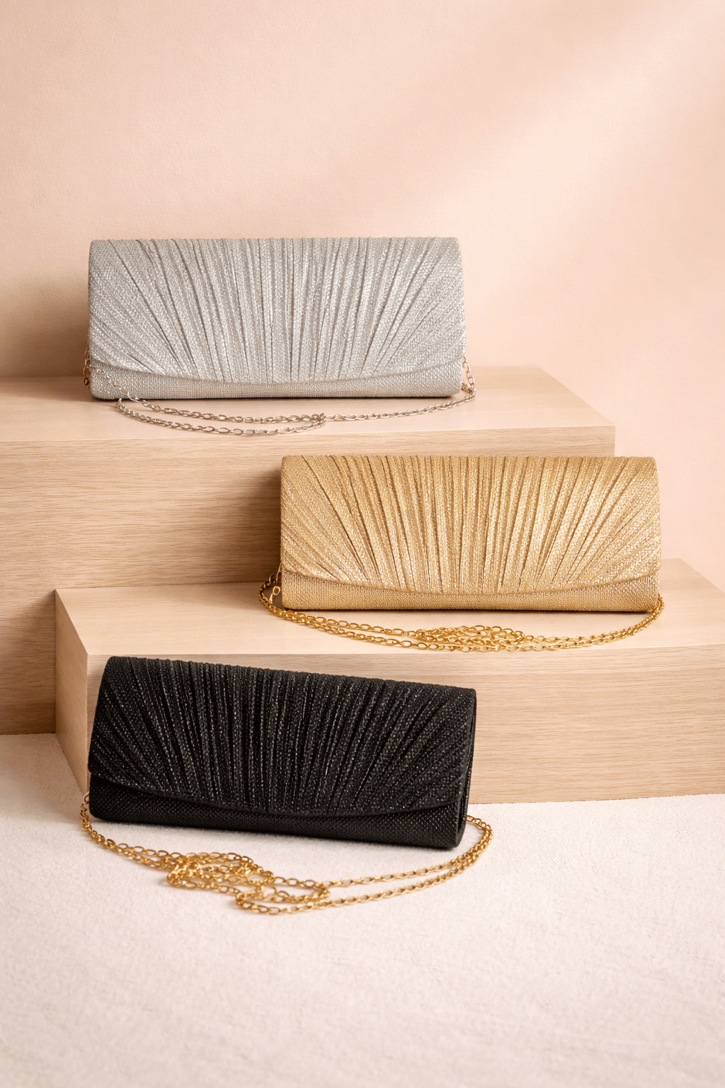 BOLSO DE SOBRE - CLUTCH SILUETA CURVA - Mi tienda