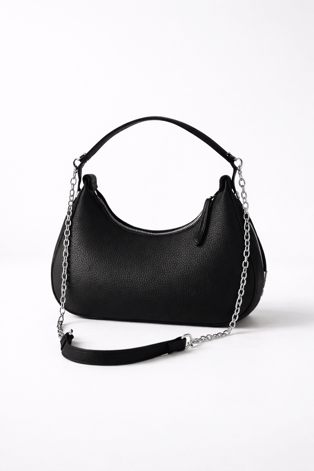 BOLSO MEDIA LUNA CON CORREA - DAMA - Mi tienda