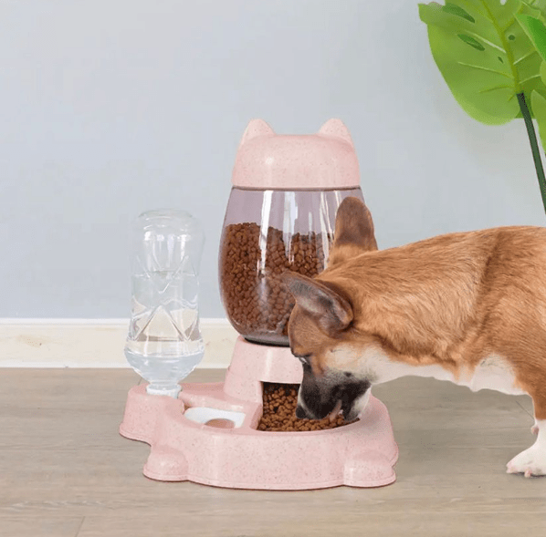 DISPENSADOR DE COMIDA Y BEBIDA PARA MASCOTAS - Mi tienda
