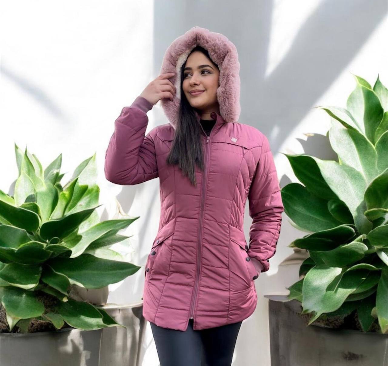 GABÁN OVEJERO CON CROCHES - DAMA H91 - Mi tienda
