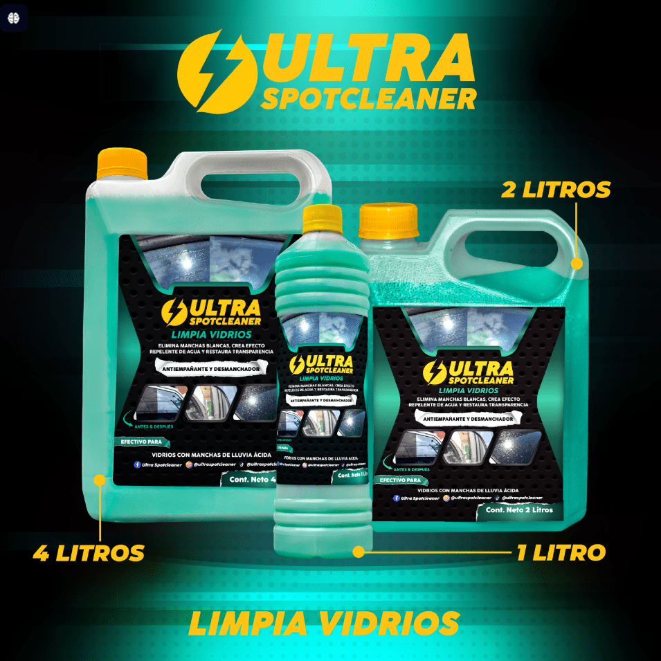LIMPIAVIDRIOS ULTRA SPOTCLEANER™ - Mi tienda