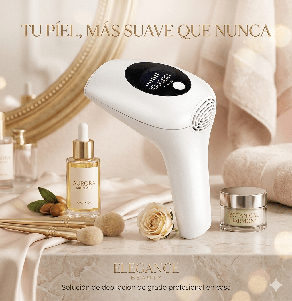 MÁQUINA DEPILADORA LÁSER PERMANENTE - Mi tienda