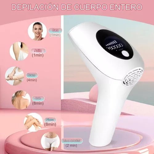 MÁQUINA DEPILADORA LÁSER PERMANENTE - Mi tienda