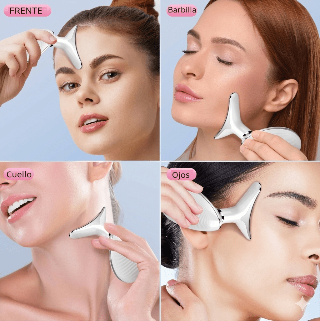 MASAJEADOR FACIAL REDUCTOR (PAPADA, ACNÉ ANTIARRUGAS) - Mi tienda