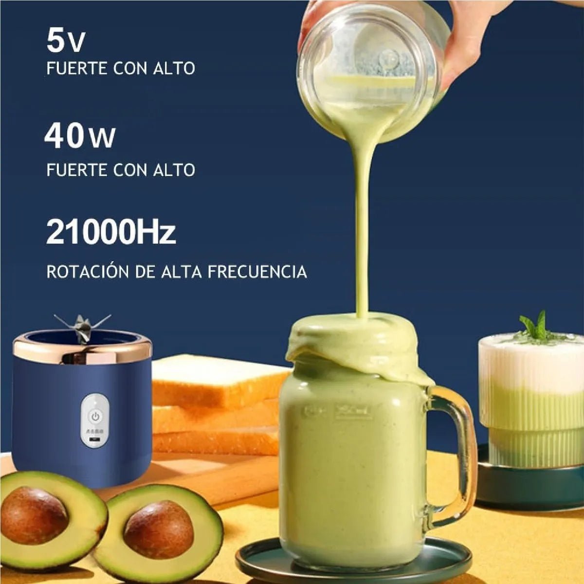MINI LUCUADORA PORTÁTIL - VASO - Mi tienda