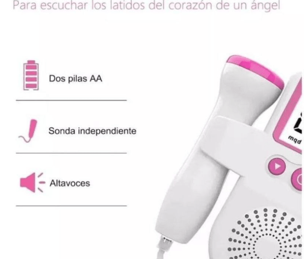 Monitor de Latidos de Bebé Fetal Doppler - Mi tienda