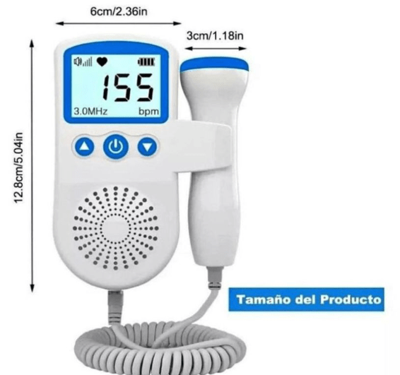 Monitor de Latidos de Bebé Fetal Doppler - Mi tienda