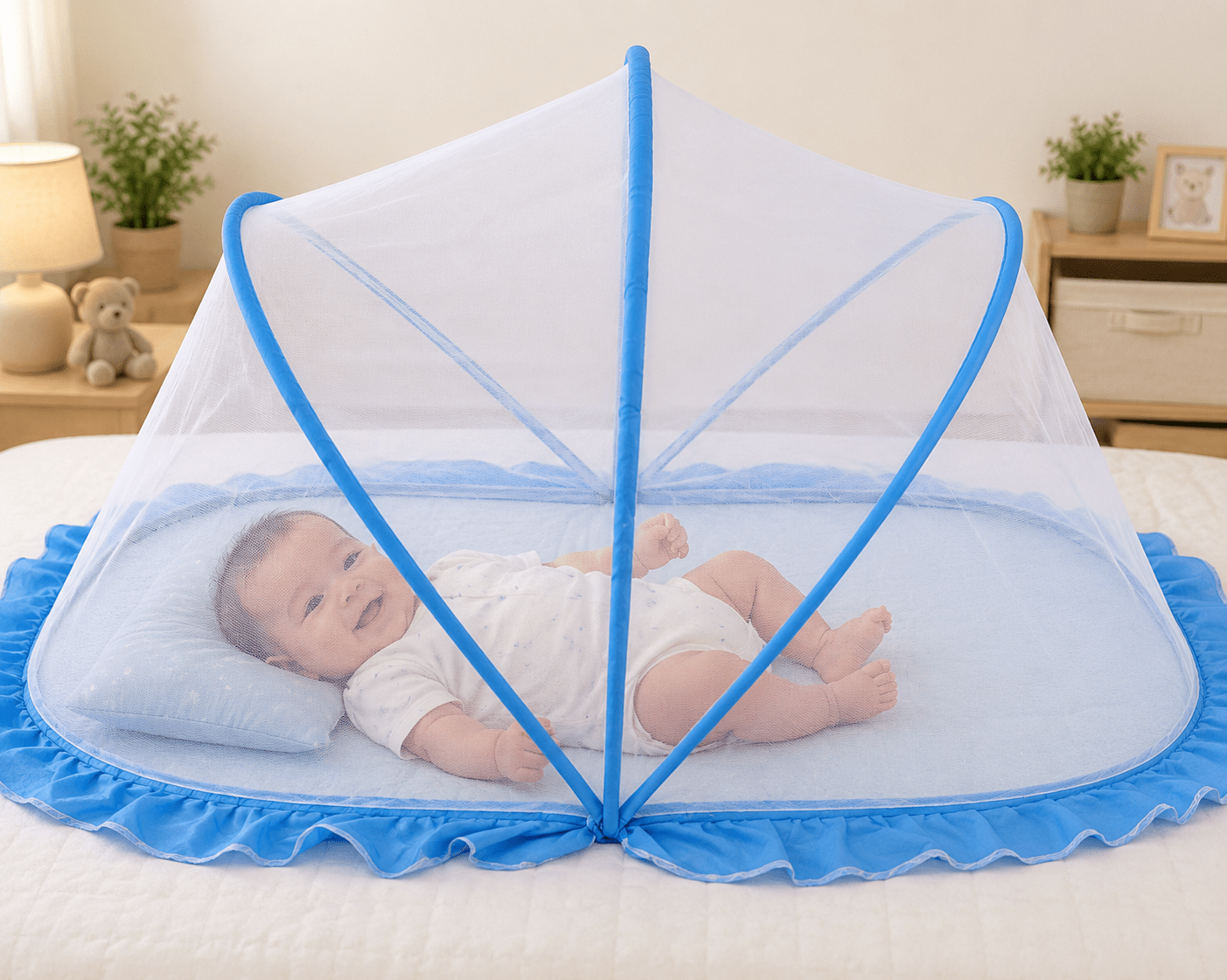 MOSQUITERO PORTATIL PARA BEBES NIÑOS - Zendy Colombia