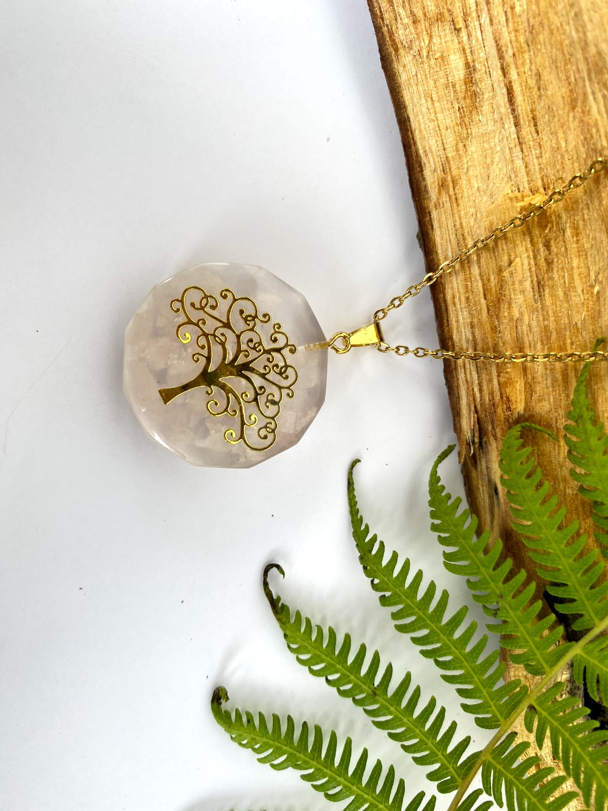 ORGONITA ÁRBOL DE LA VIDA CON CUARZOS - Mi tienda