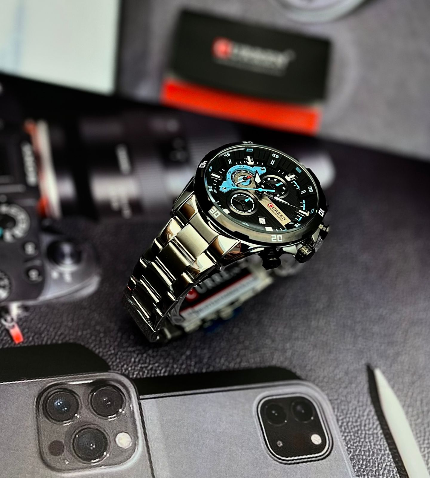 RELOJ CURREN VELOCITY - PRECISIÓN Y ESTILO - Mi tienda