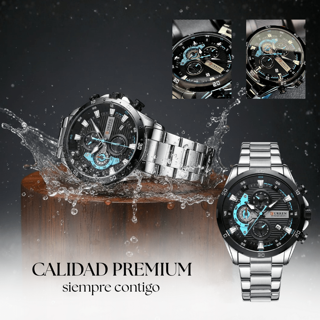 RELOJ CURREN VELOCITY - PRECISIÓN Y ESTILO - Mi tienda