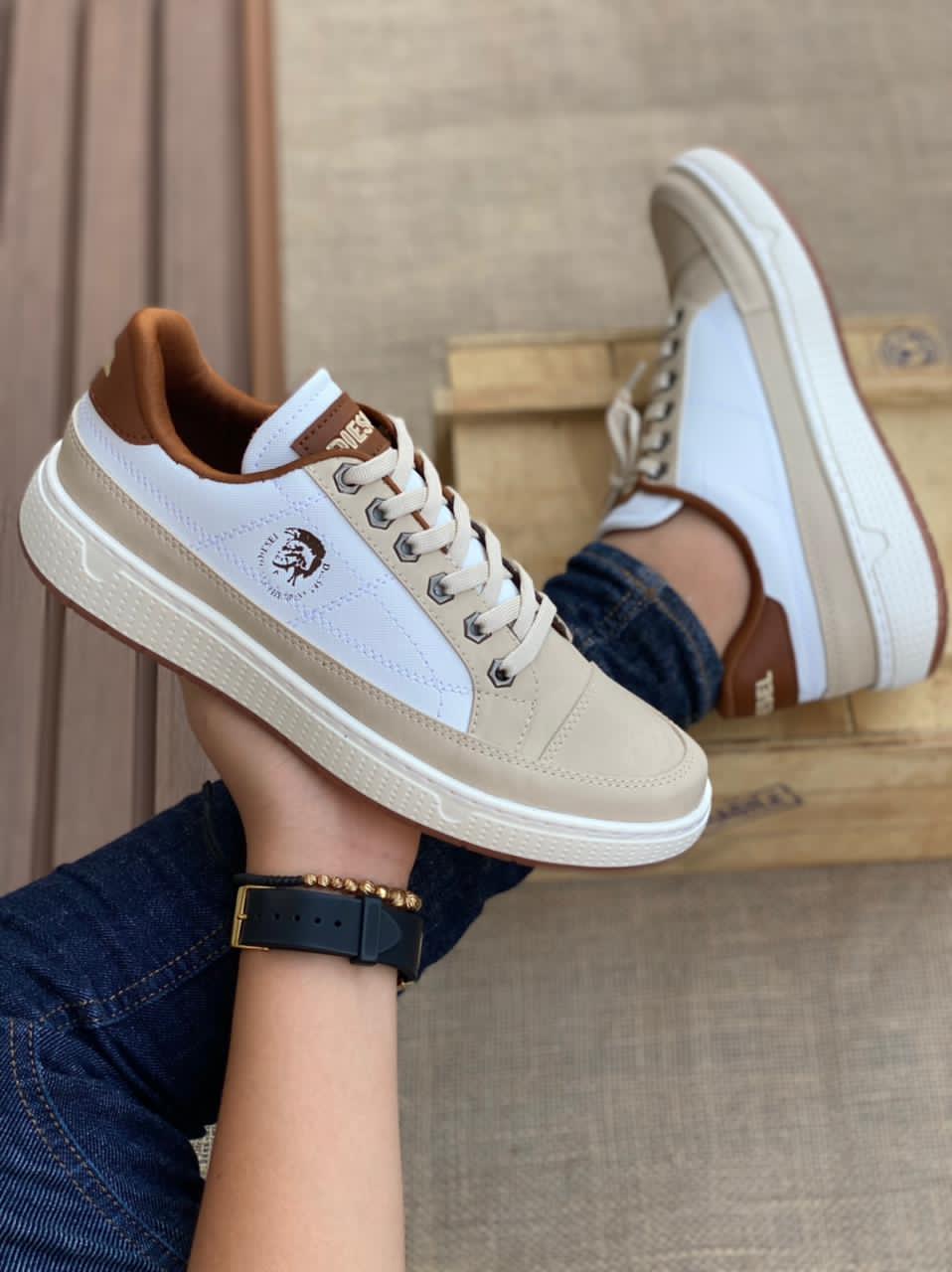 ZAPATILLAS DIESEL CASUAL - CABALLERO - Mi tienda