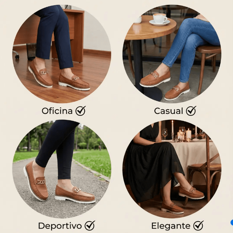 ZAPATO BOLICHERO CON CADENA - ELEGANTE - DAMA - Mi tienda