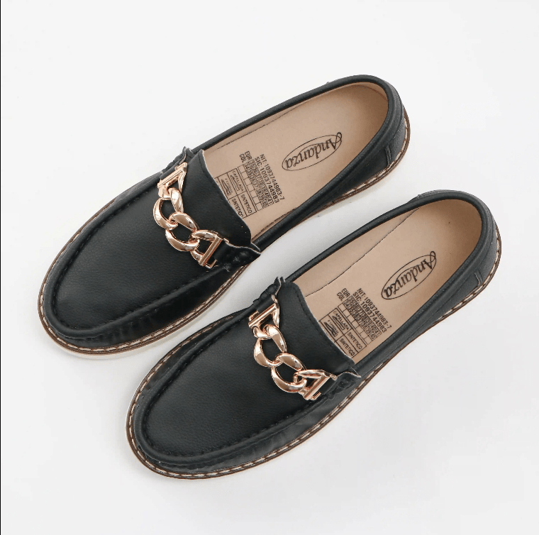 ZAPATO BOLICHERO CON CADENA - ELEGANTE - DAMA - Mi tienda