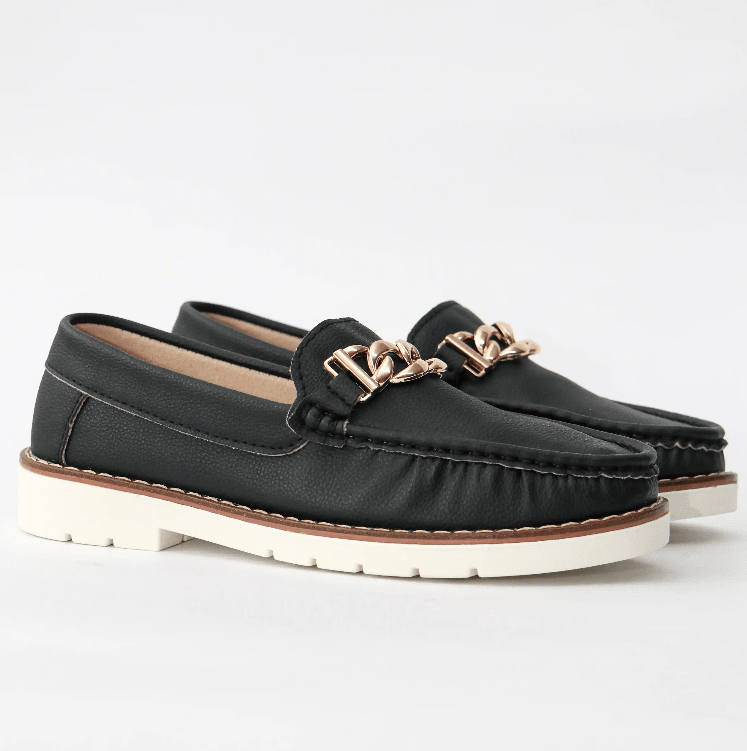 ZAPATO BOLICHERO CON CADENA - ELEGANTE - DAMA - Mi tienda